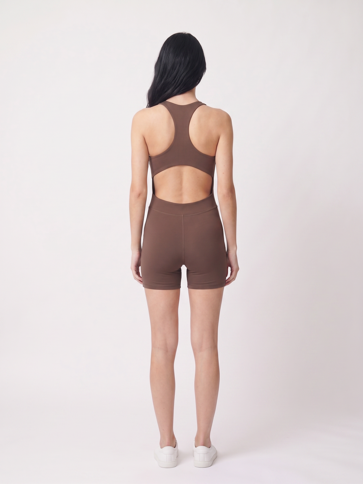 Sculpt Move Open-Back Romper