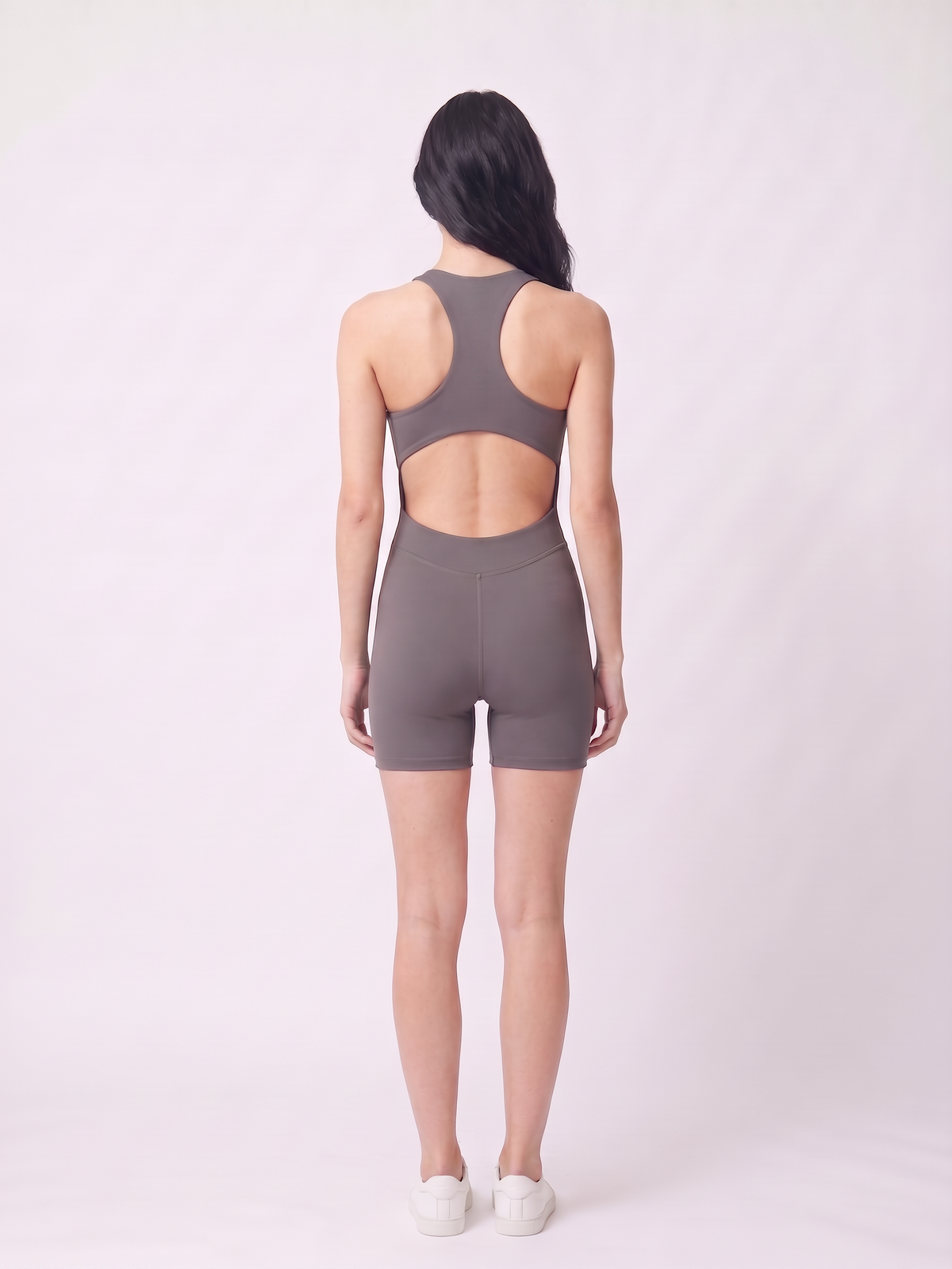 Sculpt Move Open-Back Romper