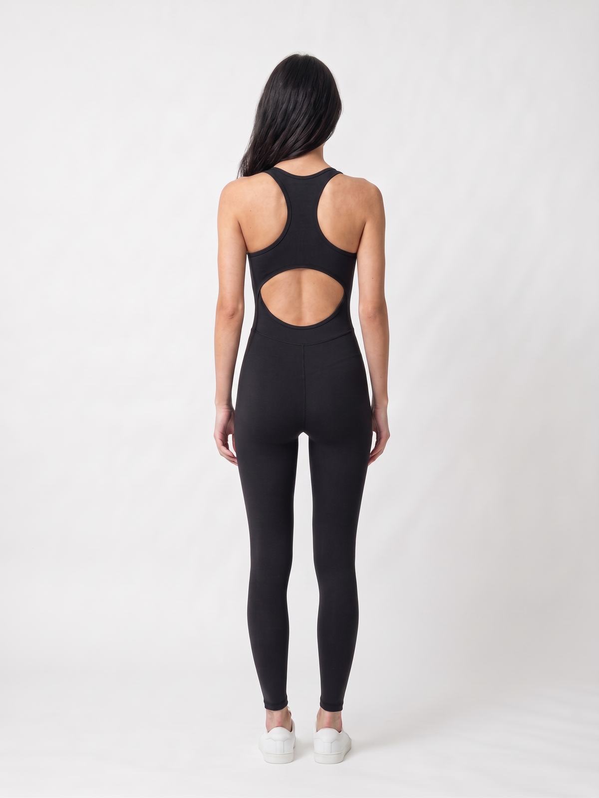 Ribbed Flare Jumpsuit