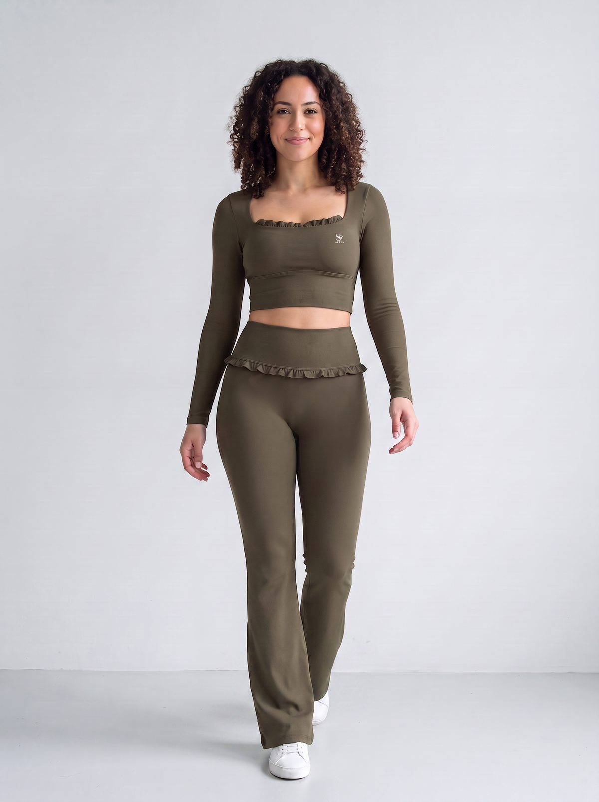 Ruffled Activewear Set - Multi-Color Collection