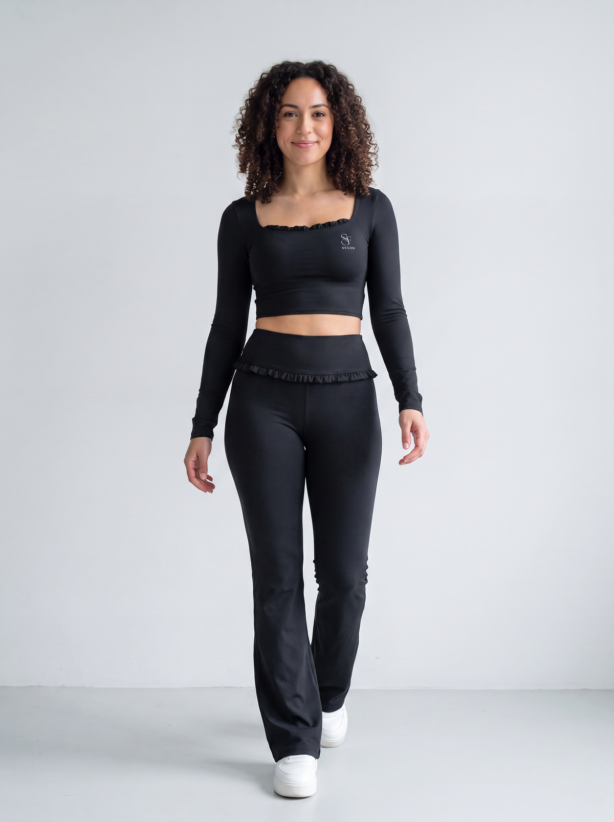Ruffled Activewear Set - Multi-Color Collection