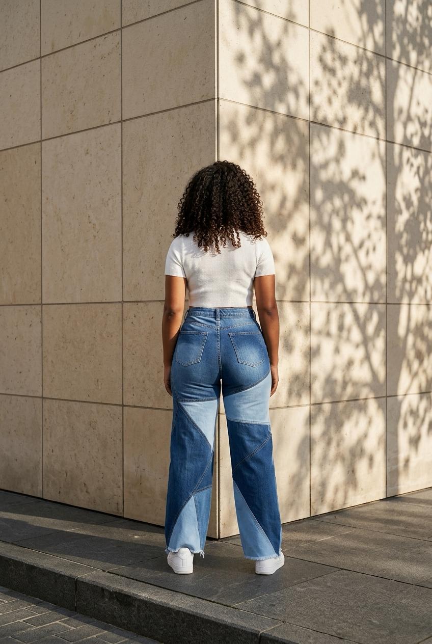 Premium Sculpting Wide Leg Jeans - Exclusive Edition